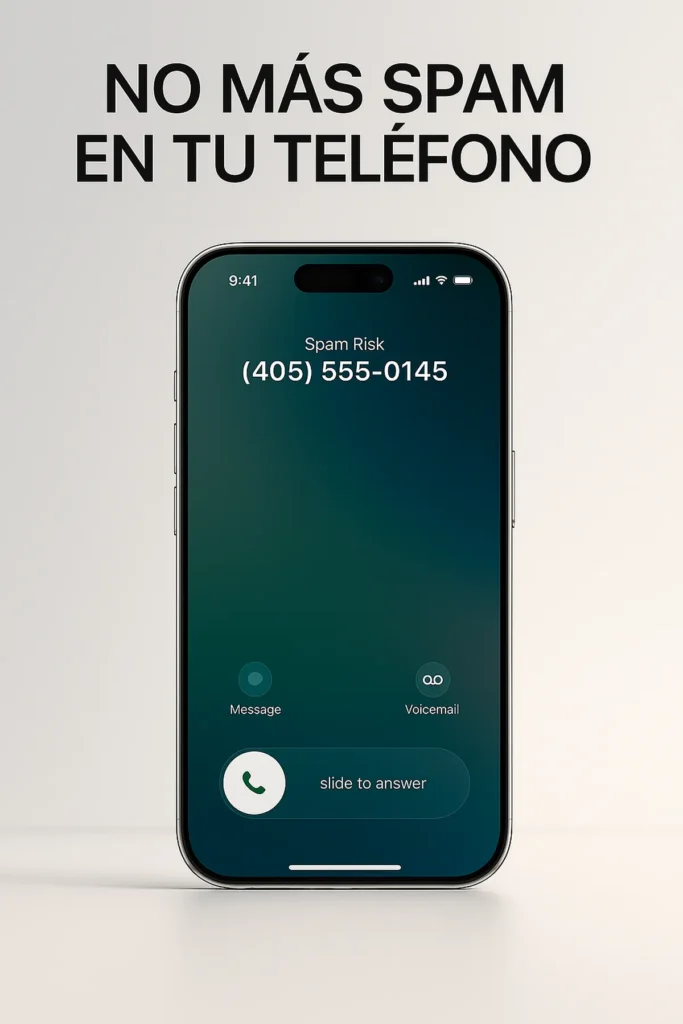 iOS 26 y su filtro de llamadas spam cangrejotech 1