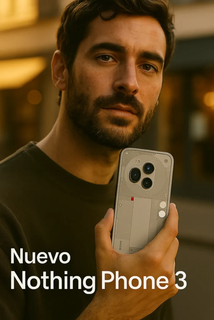 Nothing Phone 3 IA integrada cangrejotech 1