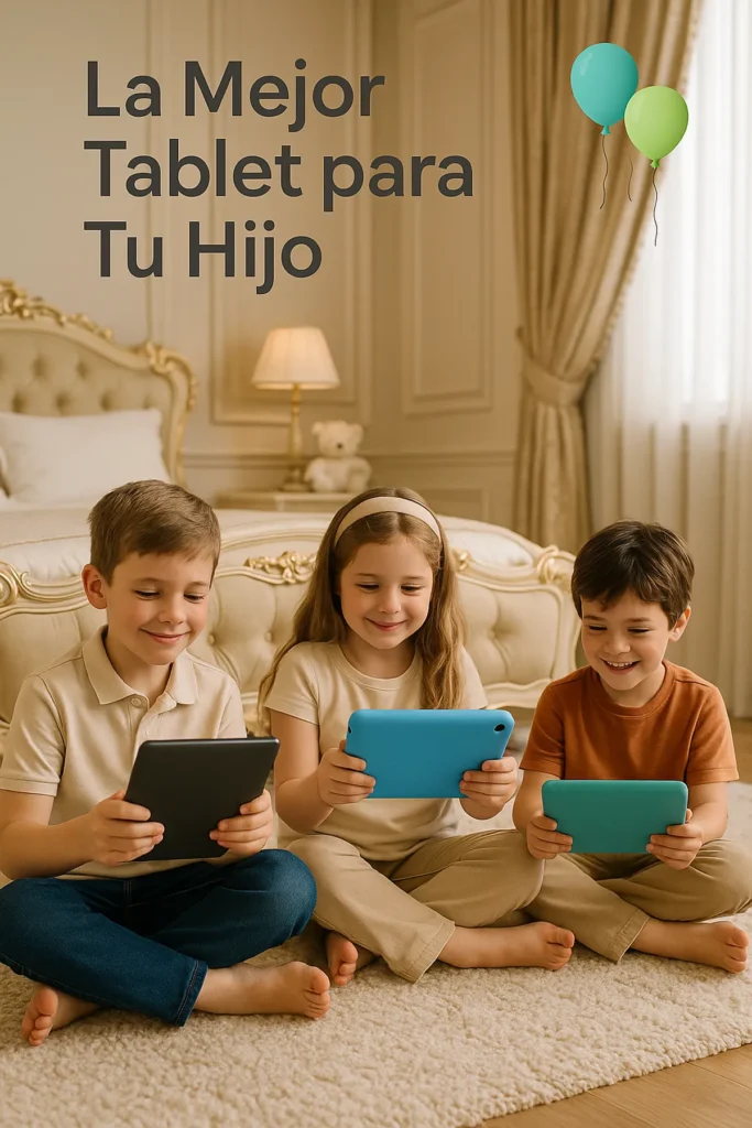 mejor tablet para comprar a tu hijo CangrejoTech 3